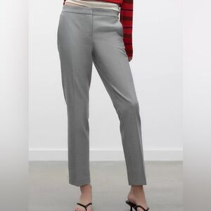 Zara Soft Ankle Length Pants in Blue Marl
